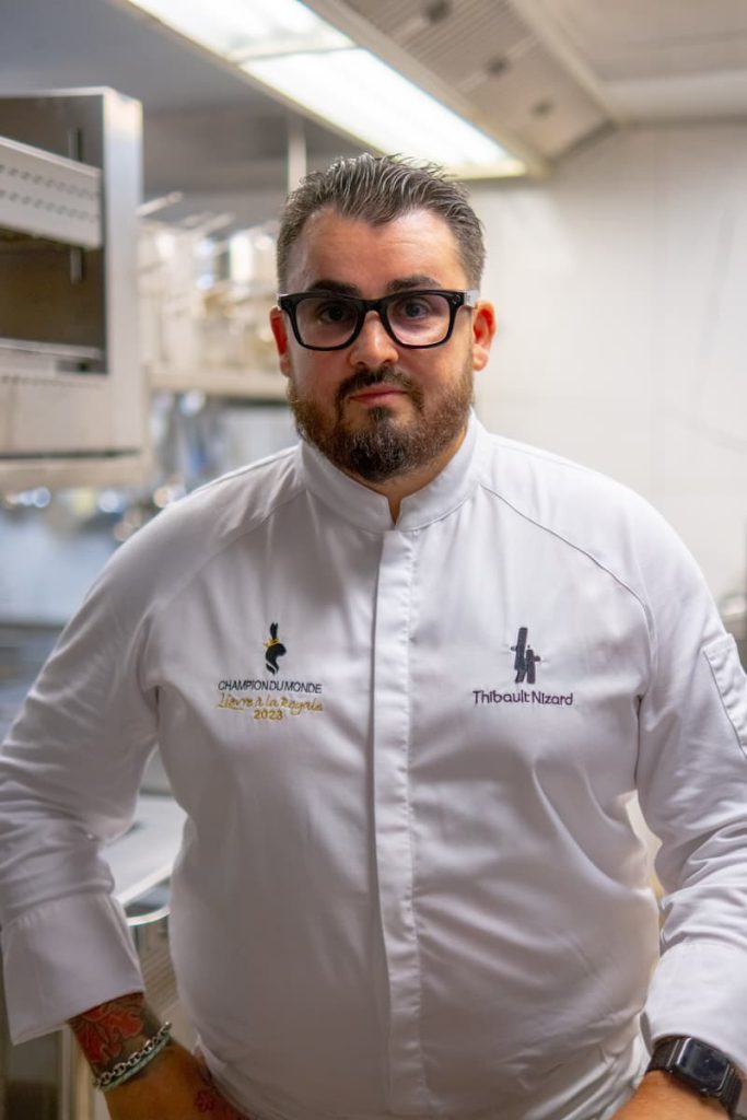 Thibault Nizard,saucier de formation,cuisinier d'instinct